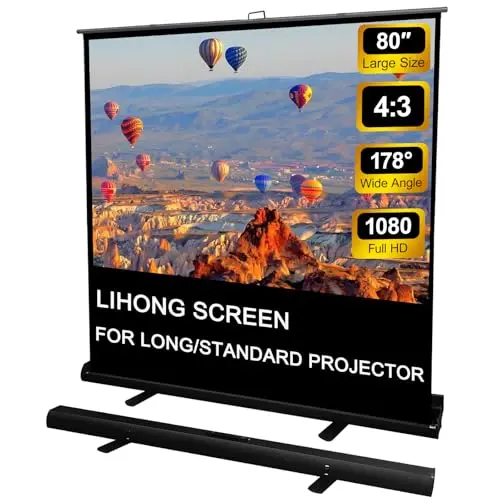 Best Floor Rising Projector Screens - 2026 Reviews - Mister Man Cave
